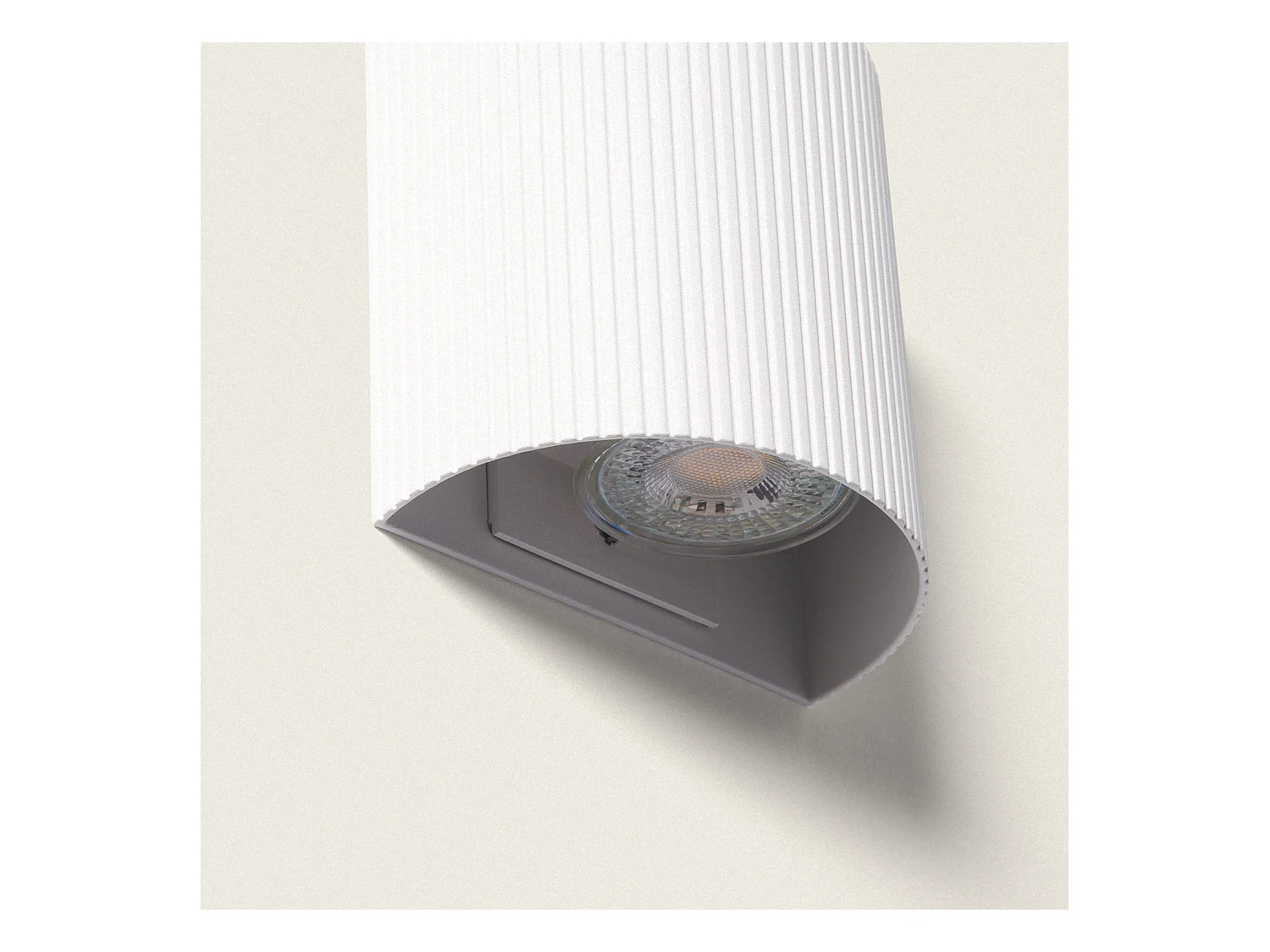 Applique da Parete Alluminio Aritz Bianco