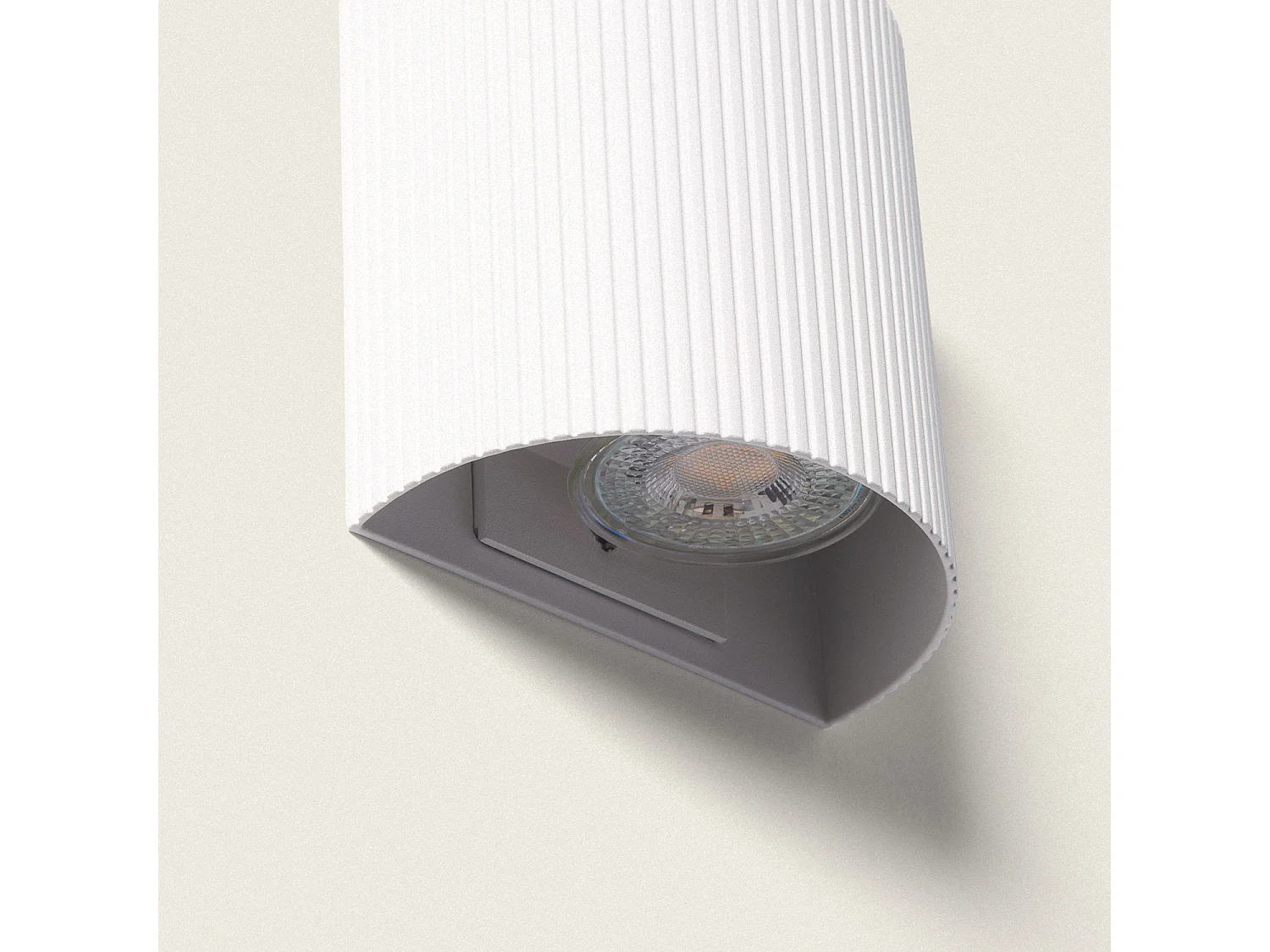 Applique Murale Aluminium Aritz Blanc