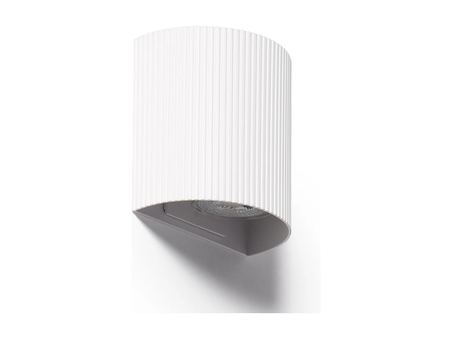 Aplique de Pared Aluminio Aritz Blanco