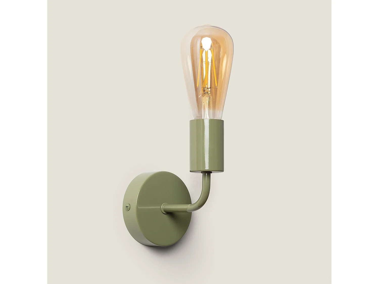 Lampe Murale Métal Jayso Vert