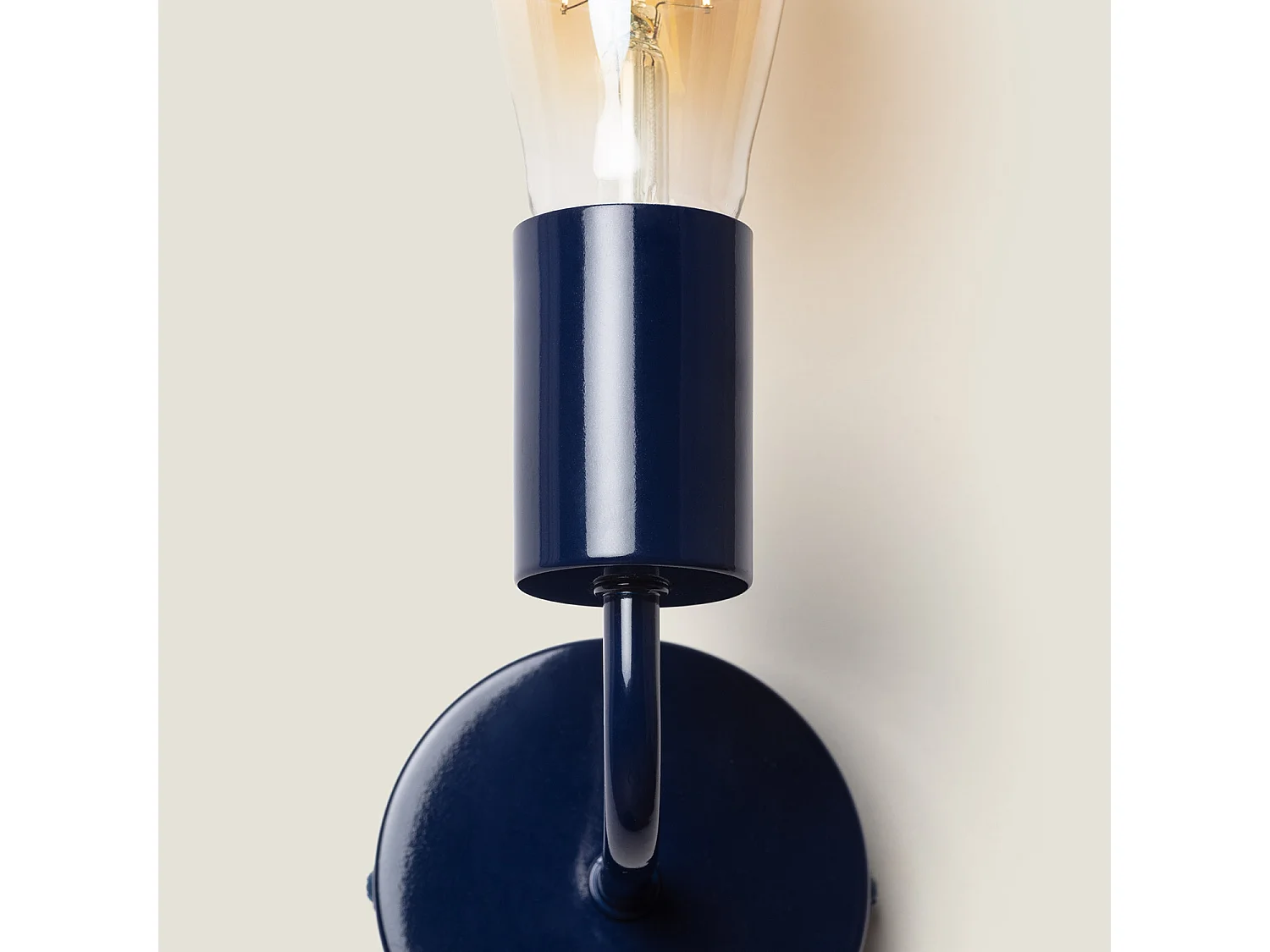 Lampe Murale Métal Jayso Bleu