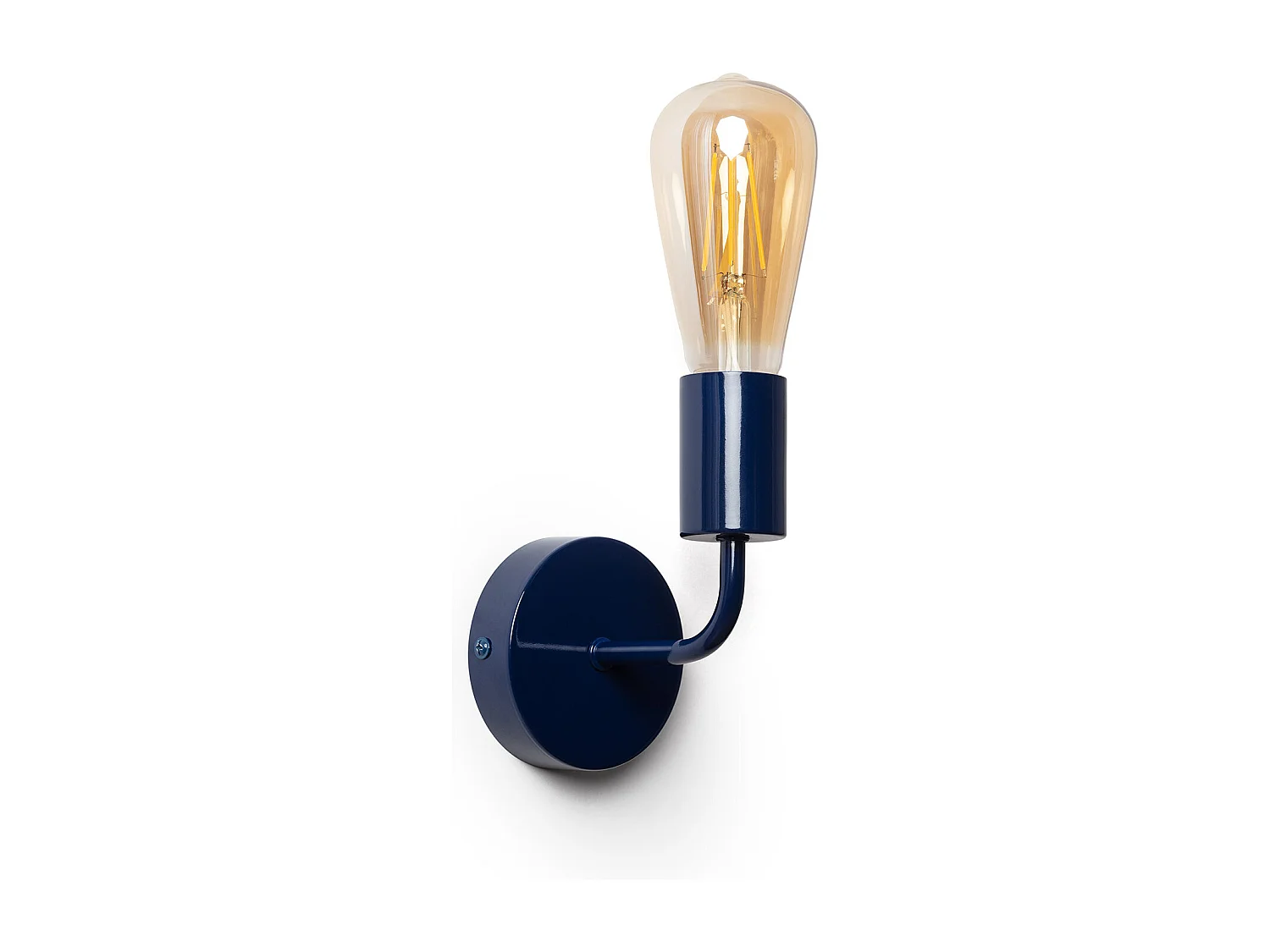 Lampe Murale Métal Jayso Bleu