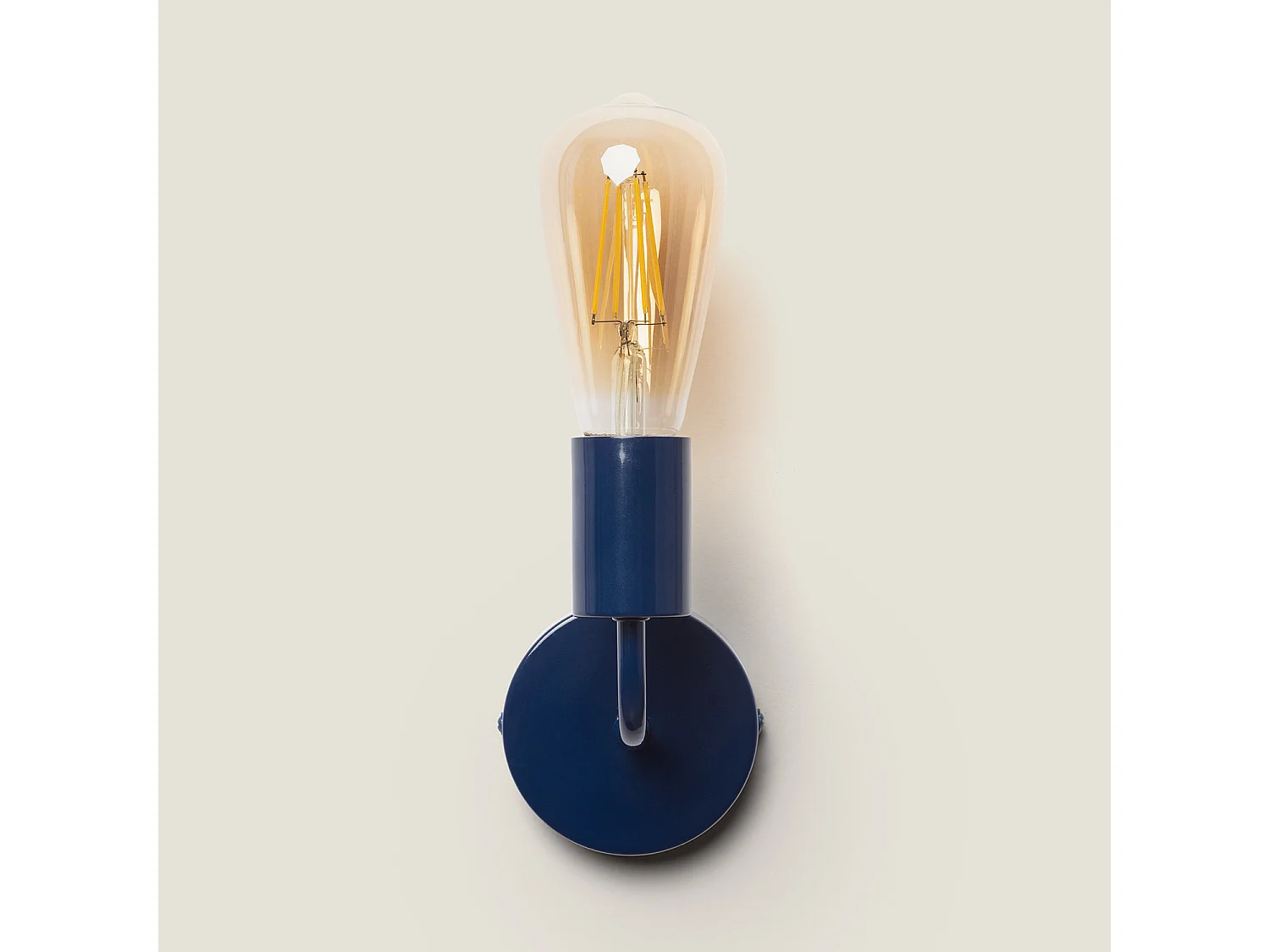Lampe Murale Métal Jayso Bleu