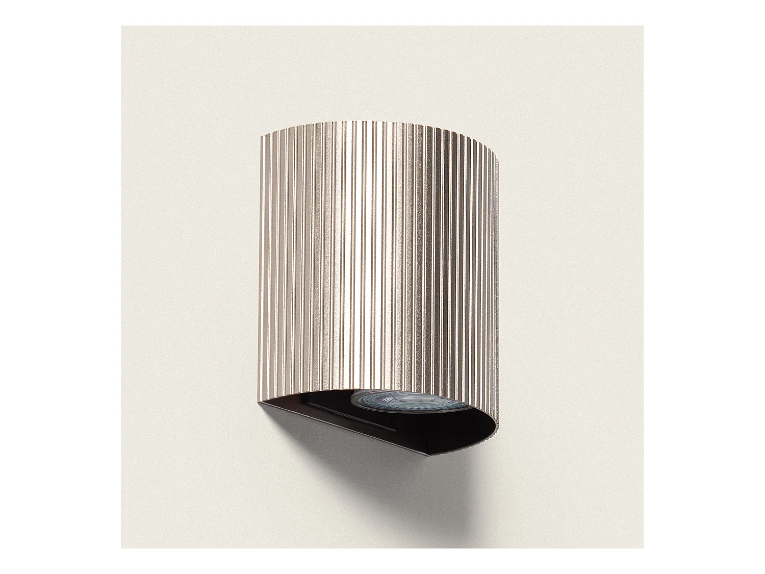 Aplique de Pared Aluminio Aritz Dorado