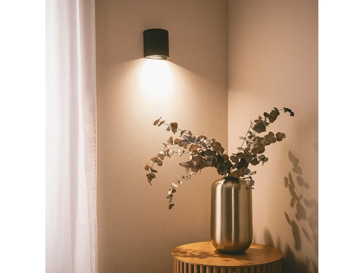 Applique da Parete Alluminio Aritz Oro