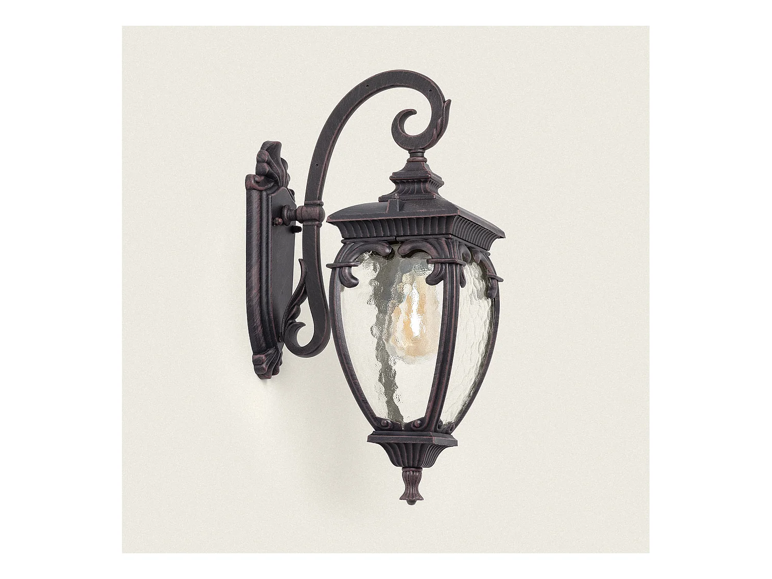 Lampe Extérieure Aluminium Fiorex Rouille