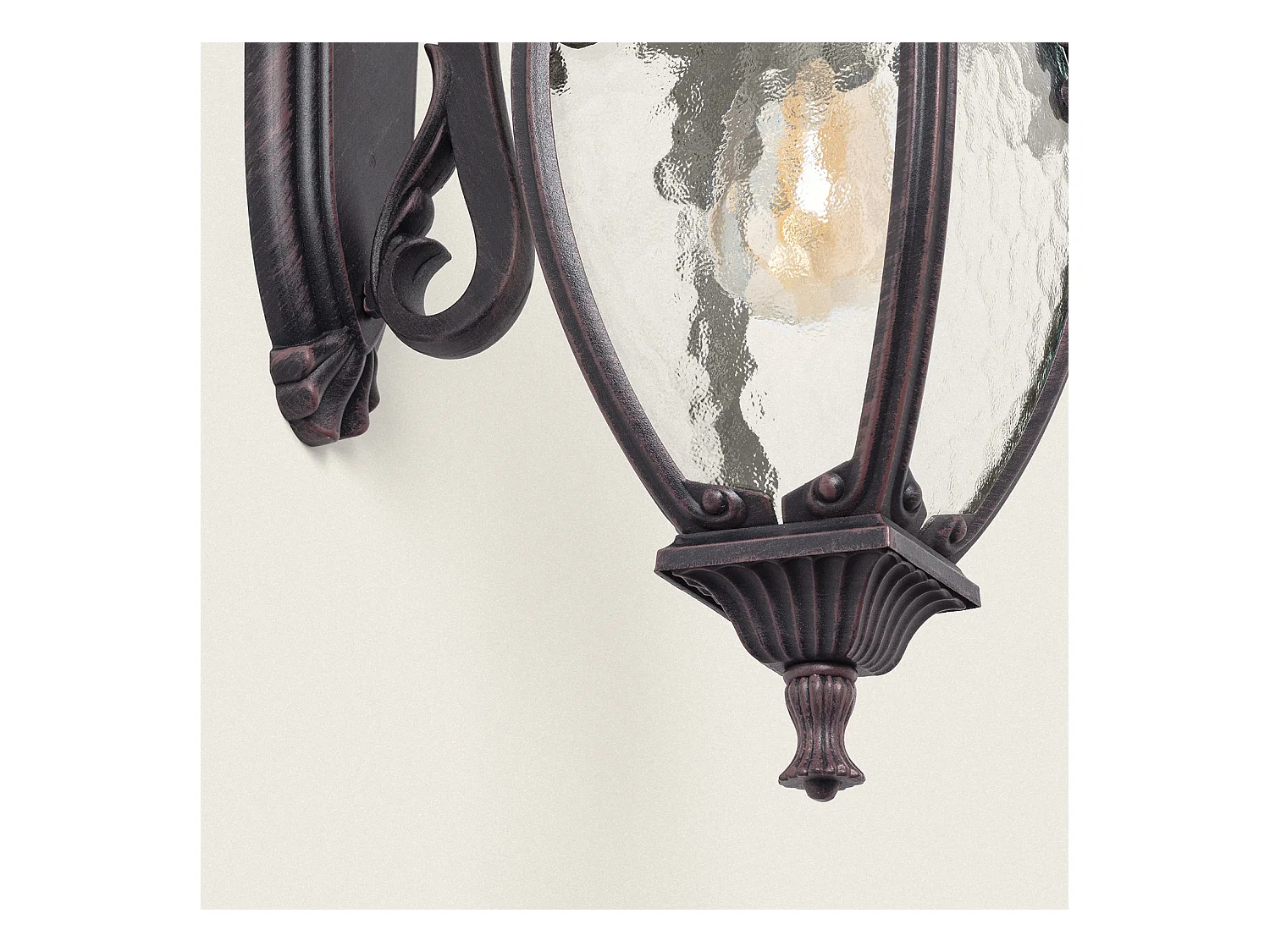 Lampe Extérieure Aluminium Fiorex Rouille