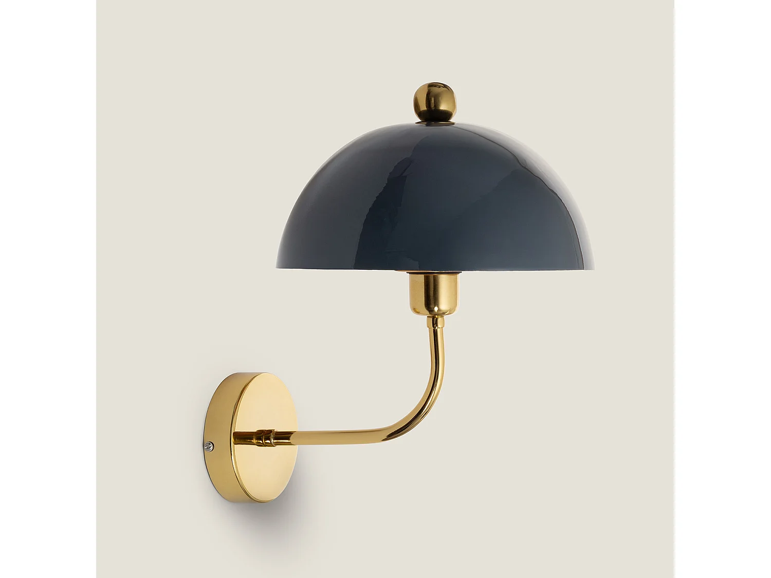 Lampe Murale Métal Onkar Bleu