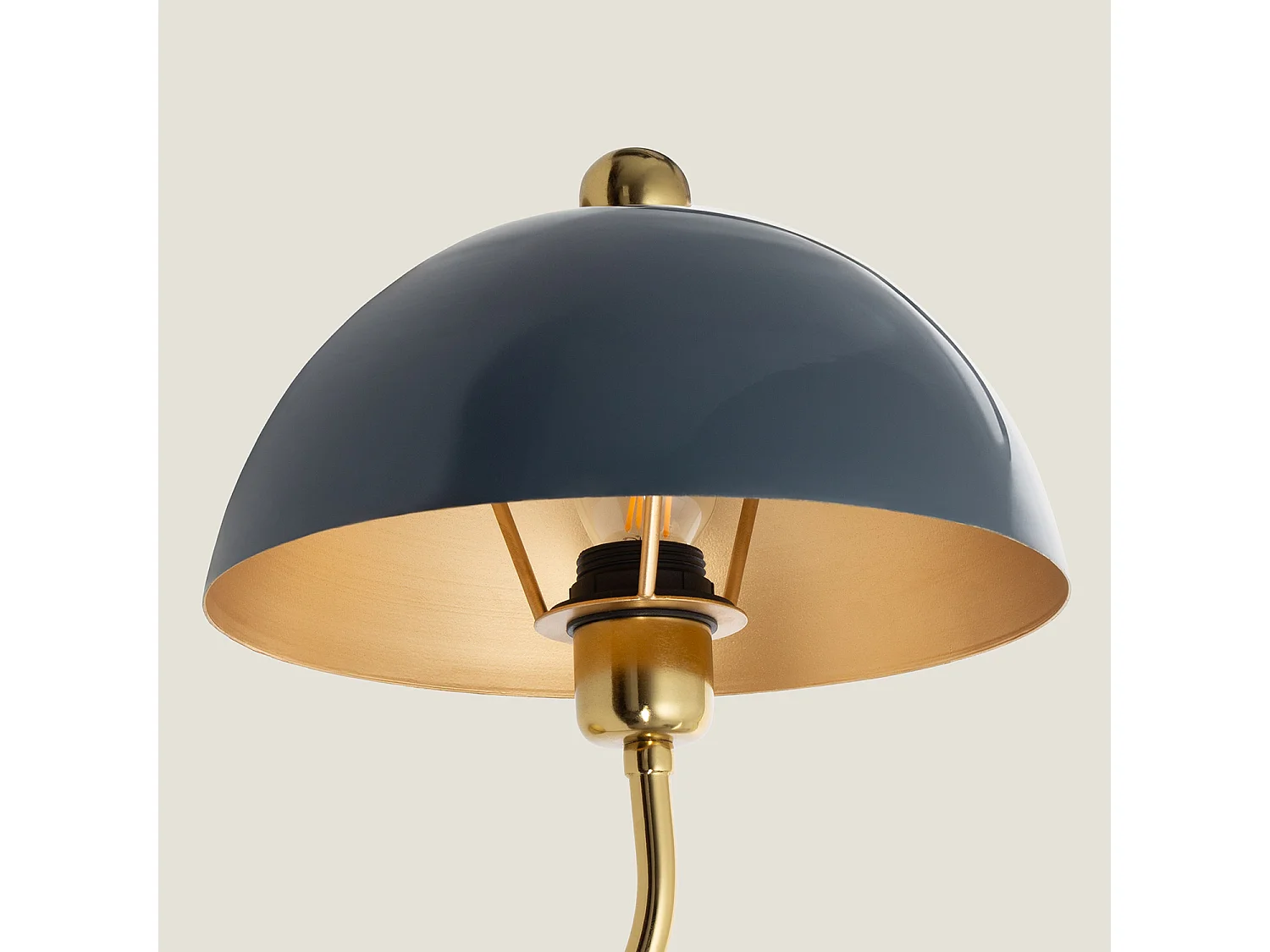 Lampe Murale Métal Onkar Bleu