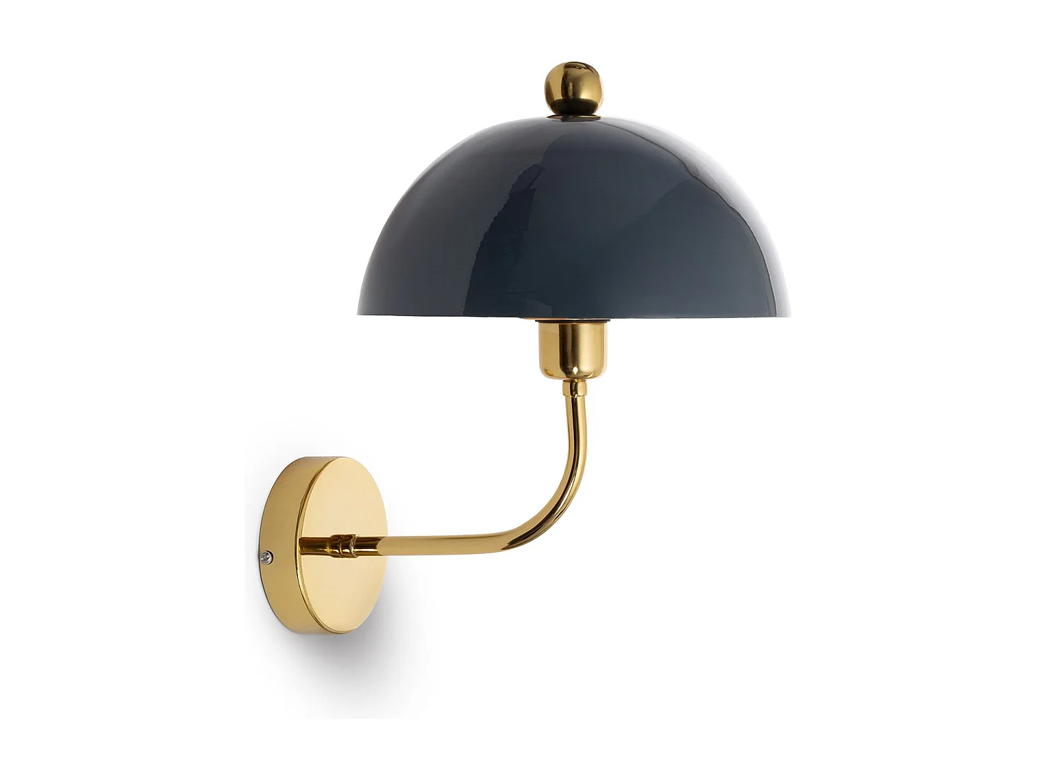 Lampe Murale Métal Onkar Bleu