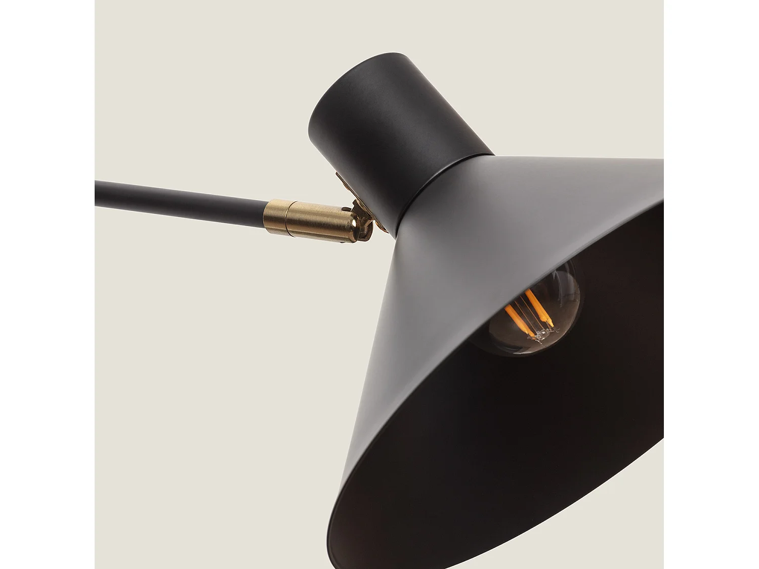 Lampe Murale Orientable Métal Aleya II Noir