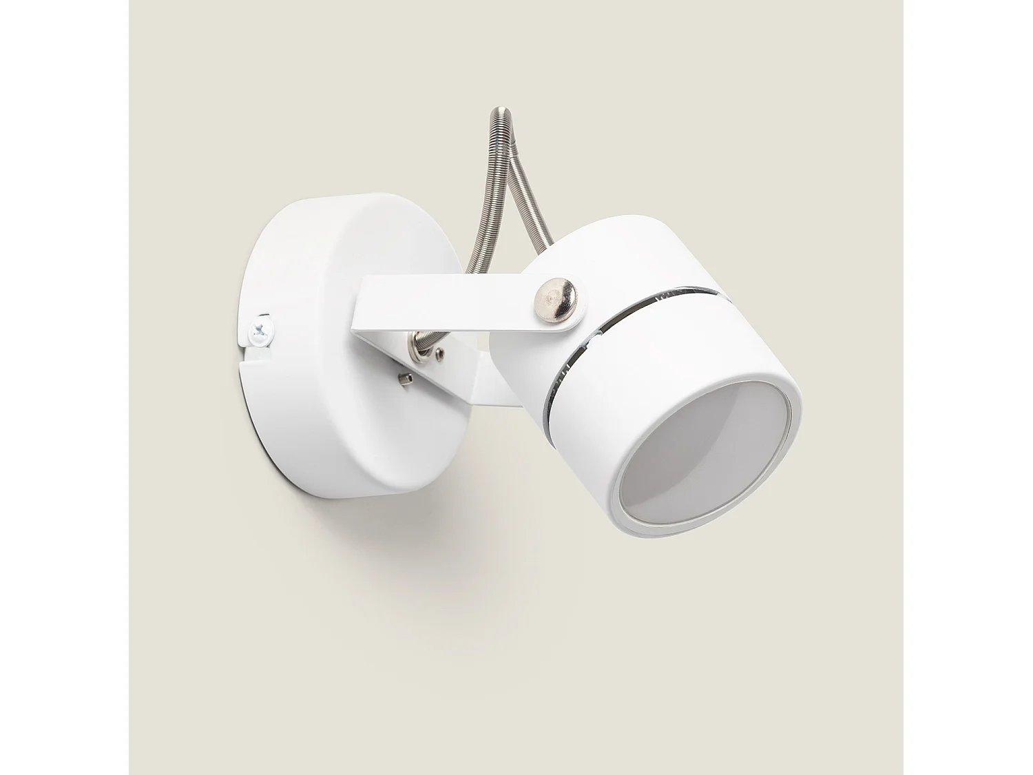 TechBrey Foco de Pared Blanco GU10 Flex Direct