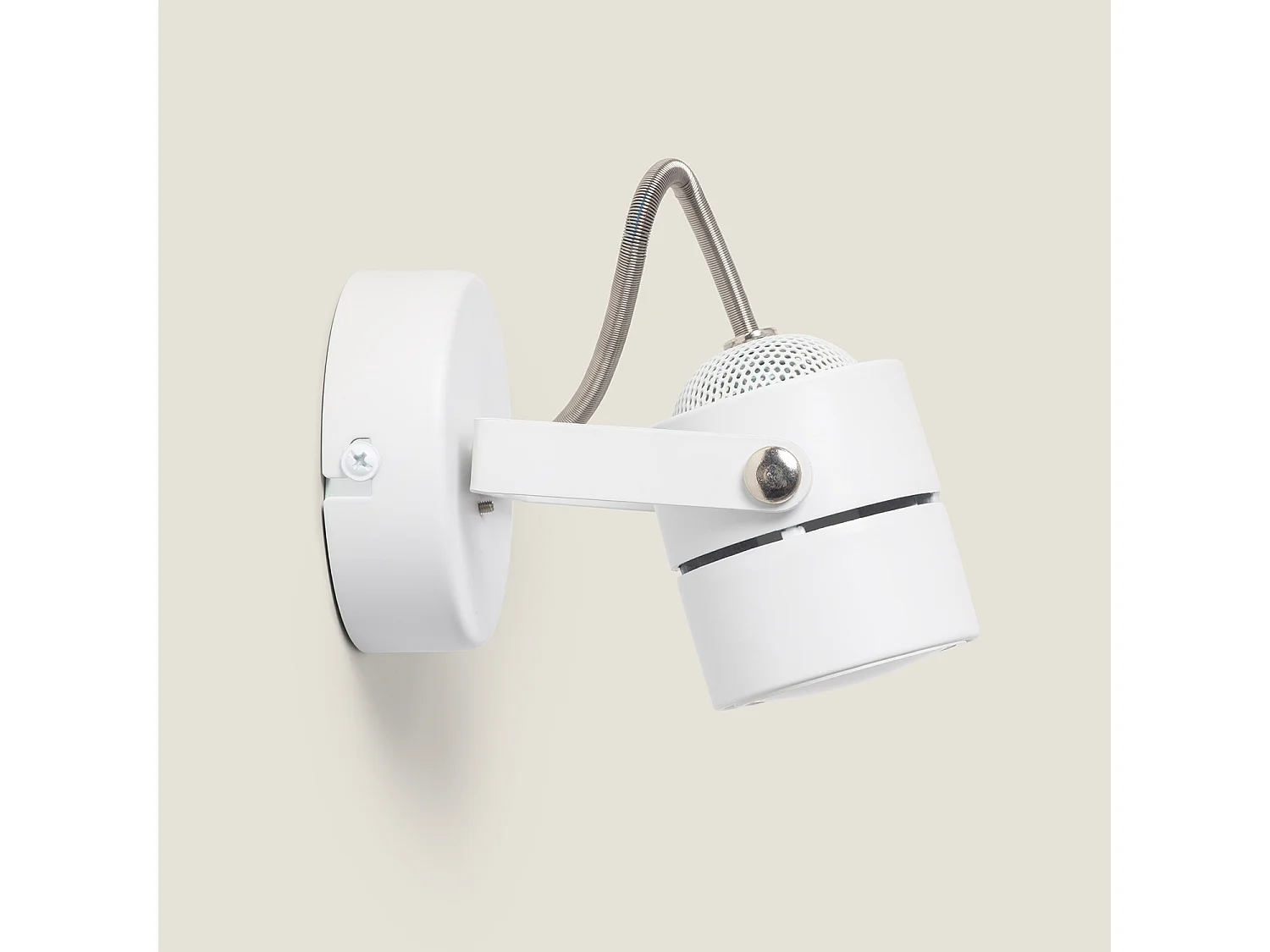 TechBrey Foco de Pared Blanco GU10 Flex Direct