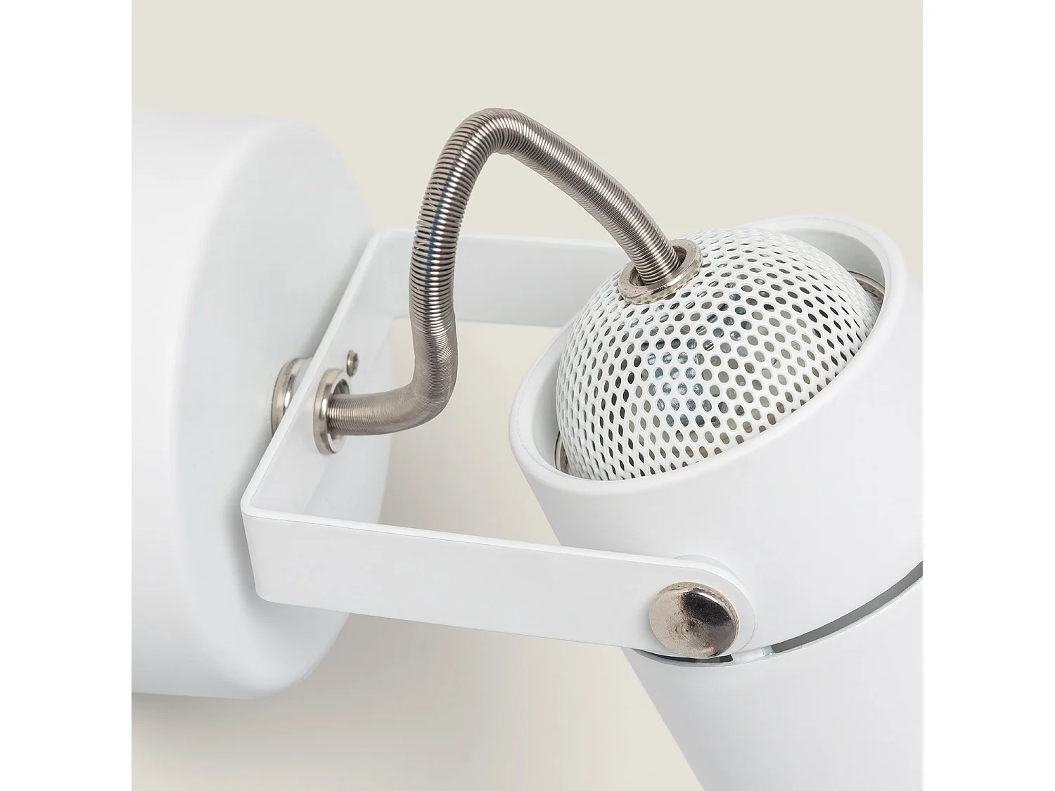 TechBrey Foco de Pared Blanco GU10 Flex Direct