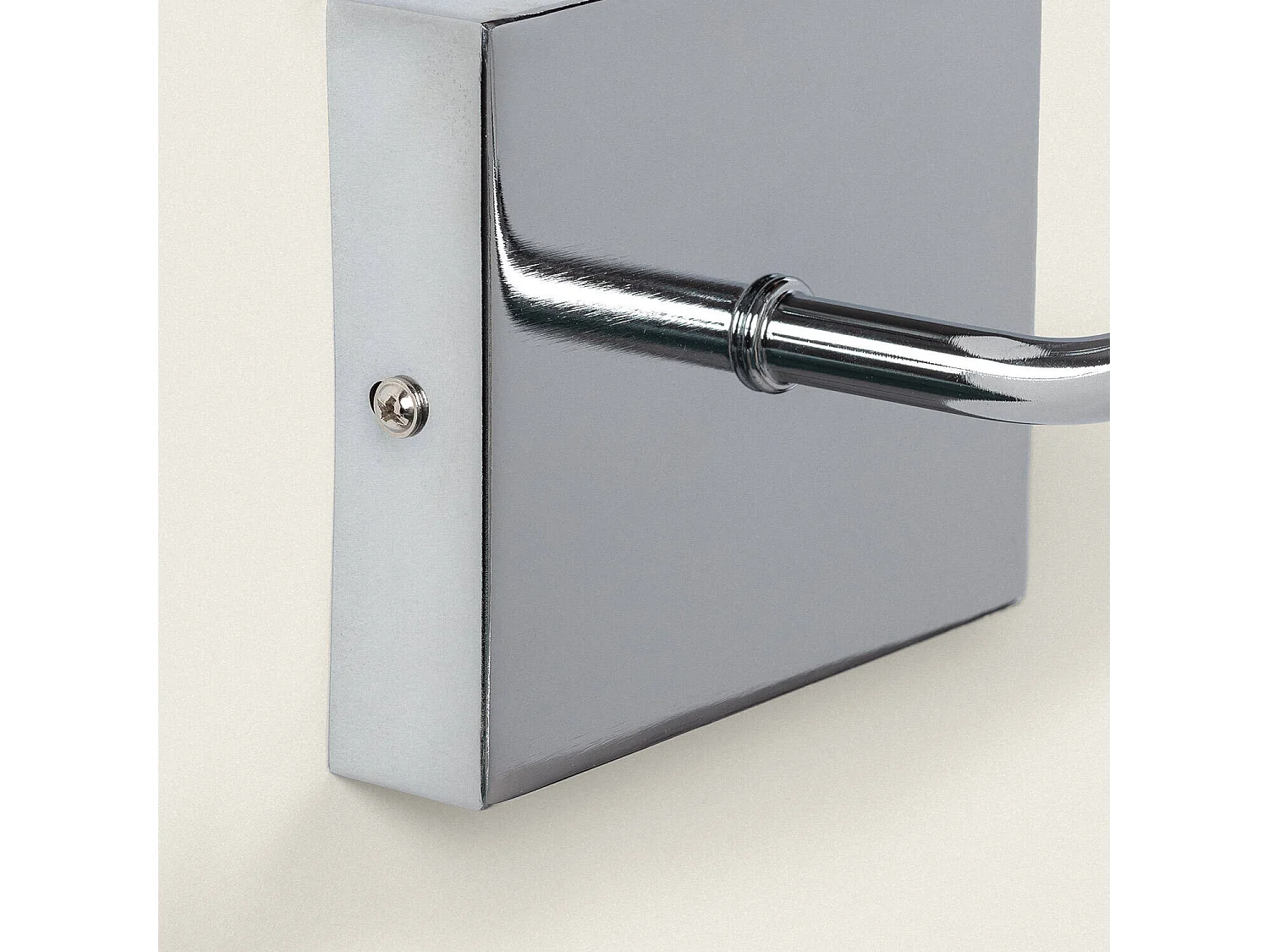 Lampe Murale Métal Silver-Wollen Blanc