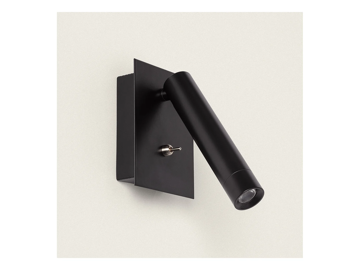 Lampe Murale LED 2.5W Carrée Aluminium avec Port USB Gazny Bronze