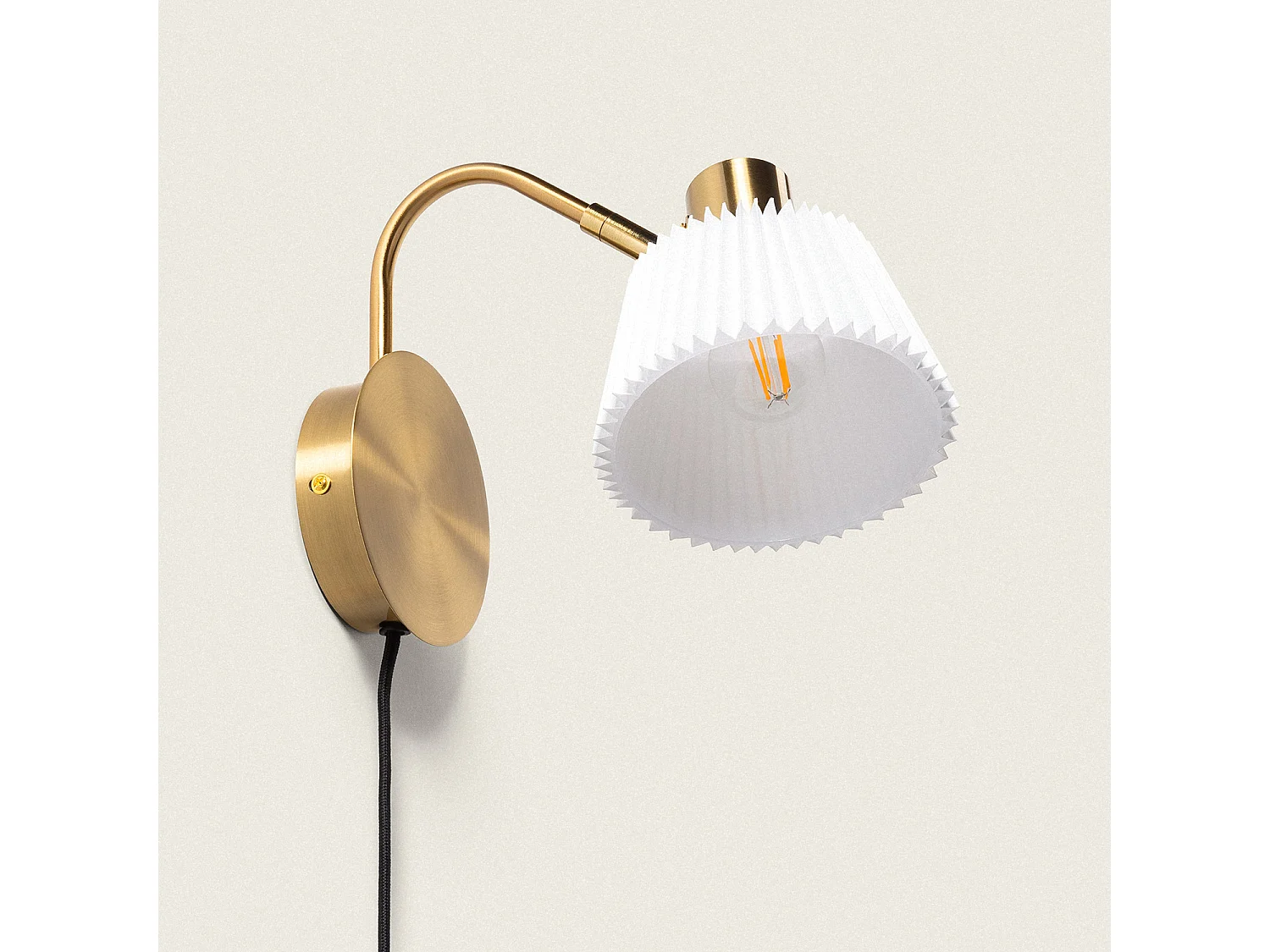 Lampada da Parete Orientabile Metallo Magda Bianco