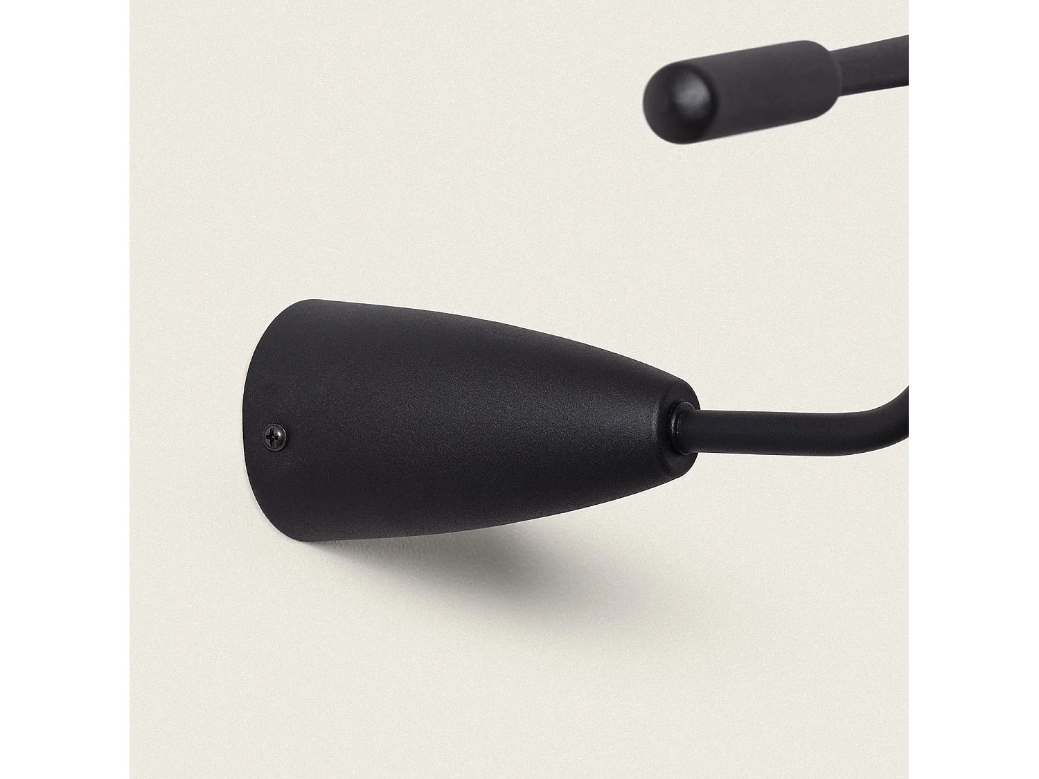 Lampe murale Articulée LED Aluminium 8W Elise  Noir