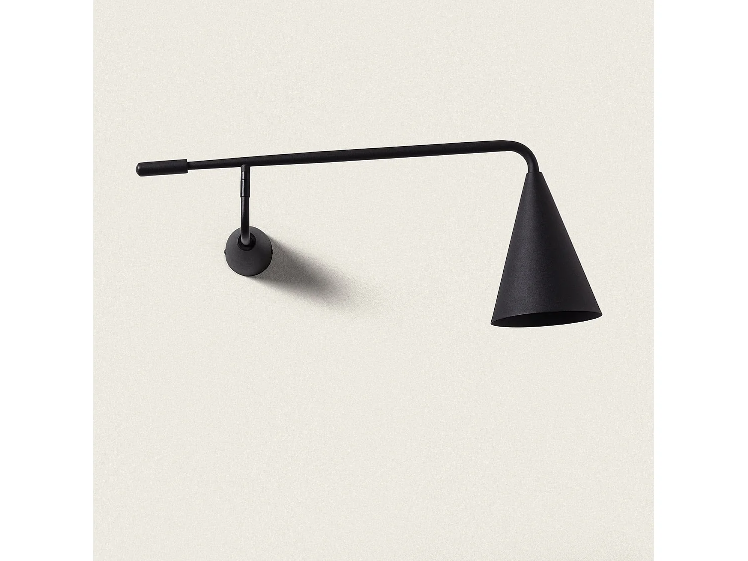 Lampe murale Articulée LED Aluminium 8W Elise  Noir