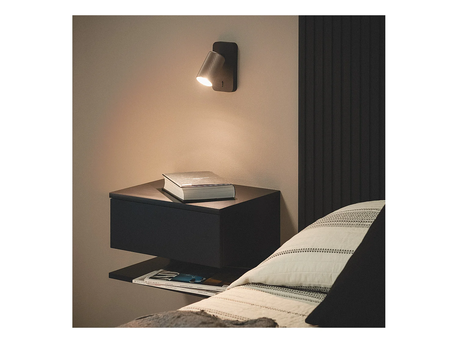 Applique Murale Aluminium Breixo Bronze