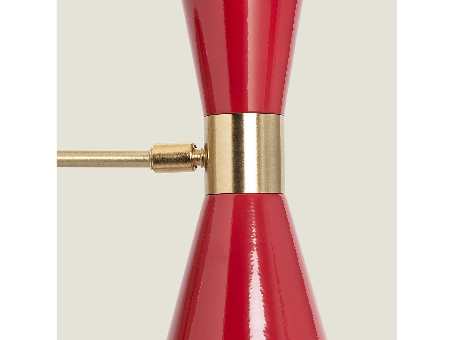 Lampada da Parete Jigger Rosso