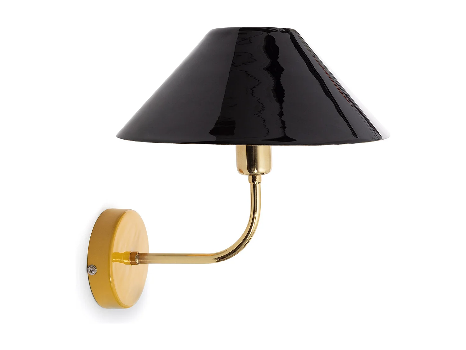 Lampe Murale Métal Brijesh Jaune