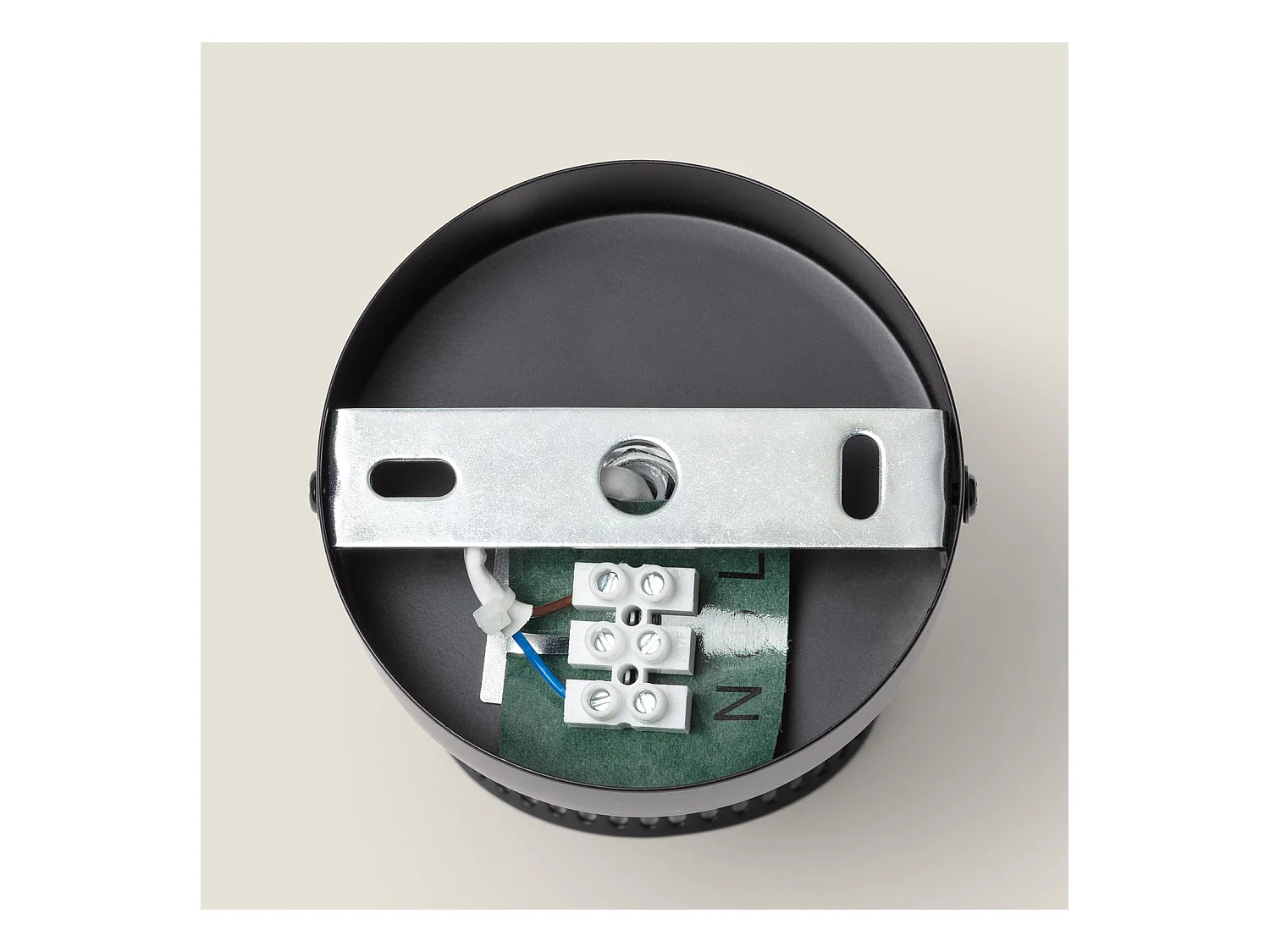 Lampe Murale Métal et Liège Liksy Noir