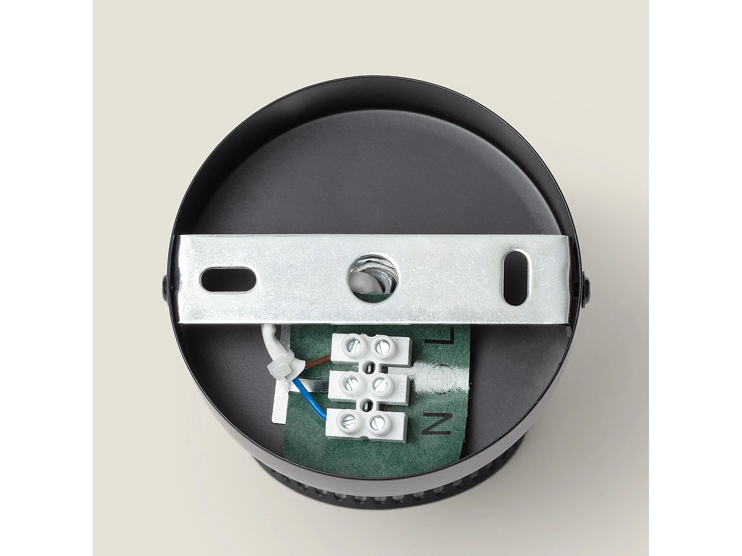 Lampe Murale Métal et Liège Liksy Noir