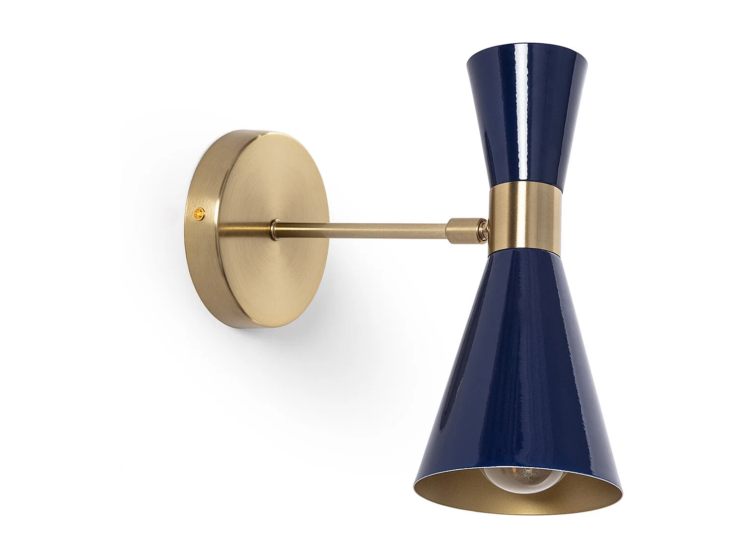 Lámpara de Pared Metal Direccionable Jigger Azul