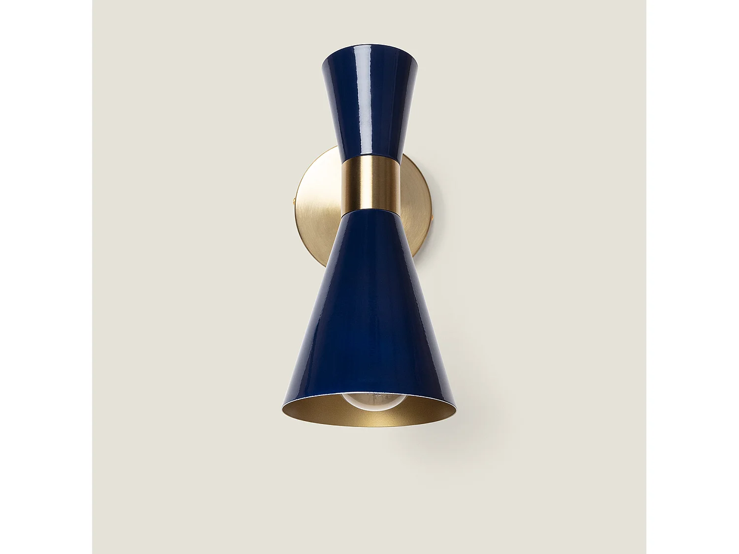 Lámpara de Pared Metal Direccionable Jigger Azul