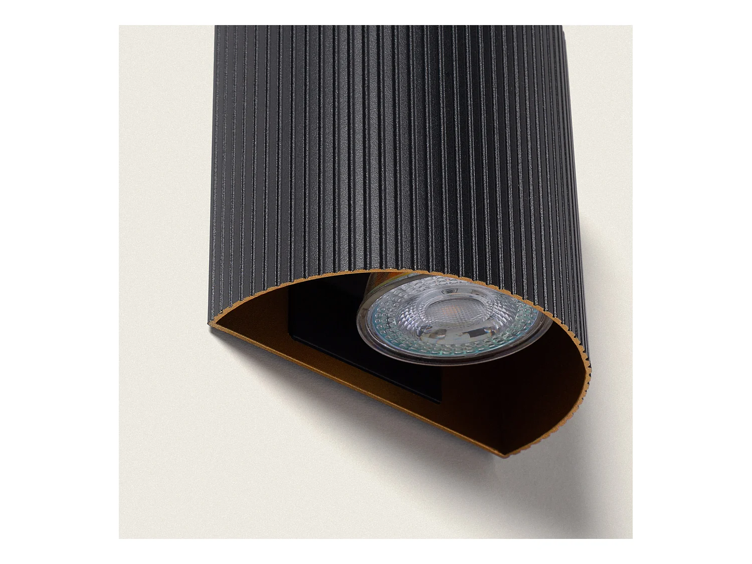 Applique da Parete Alluminio Aritz Nero