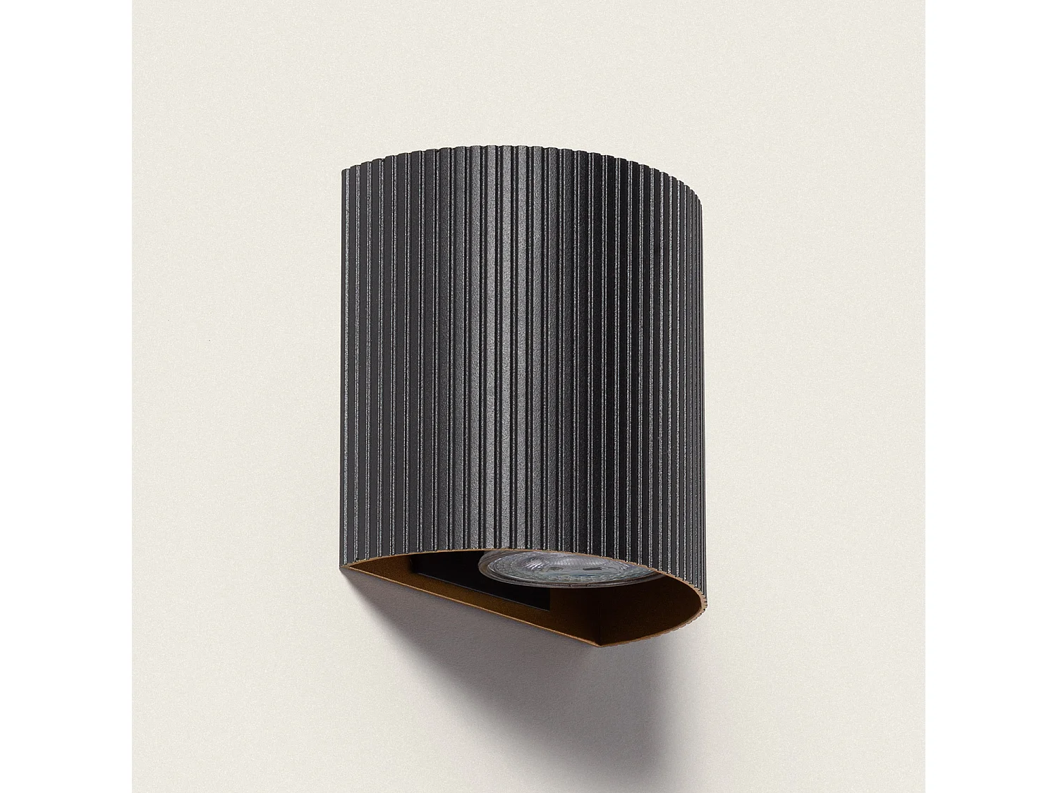 Applique Murale Aluminium Aritz Noir