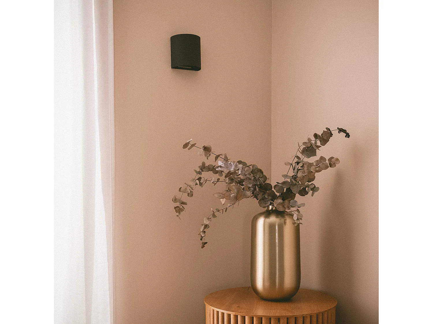 Applique Murale Aluminium Aritz Noir