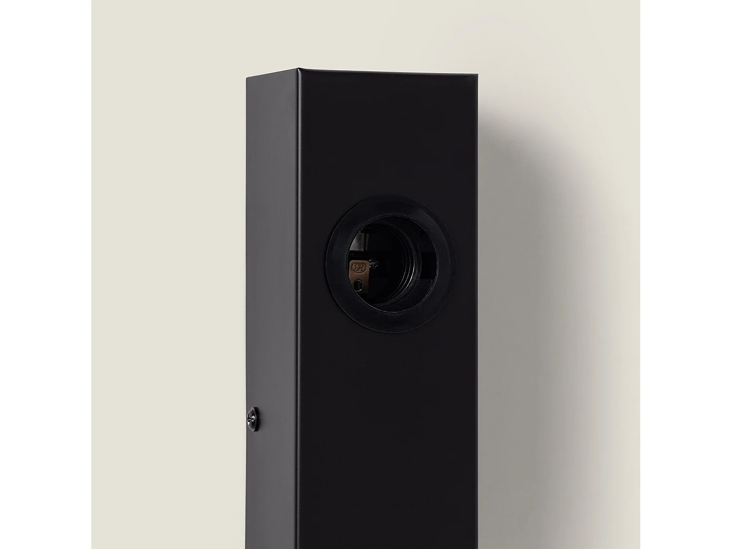 Lampe Murale Salle de Bain Métal Aizkra Noir