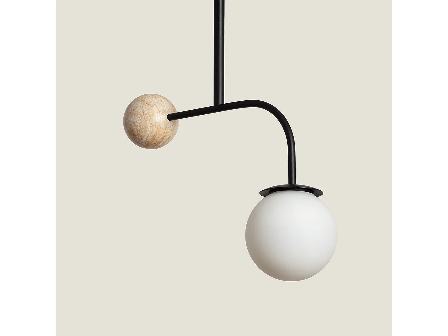 Applique Murale Métal Bradwall. Noir