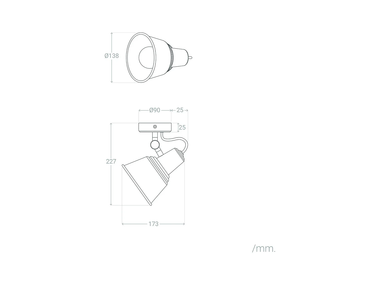 Lampe Murale Salle de Bain Métal Birzay Blanc