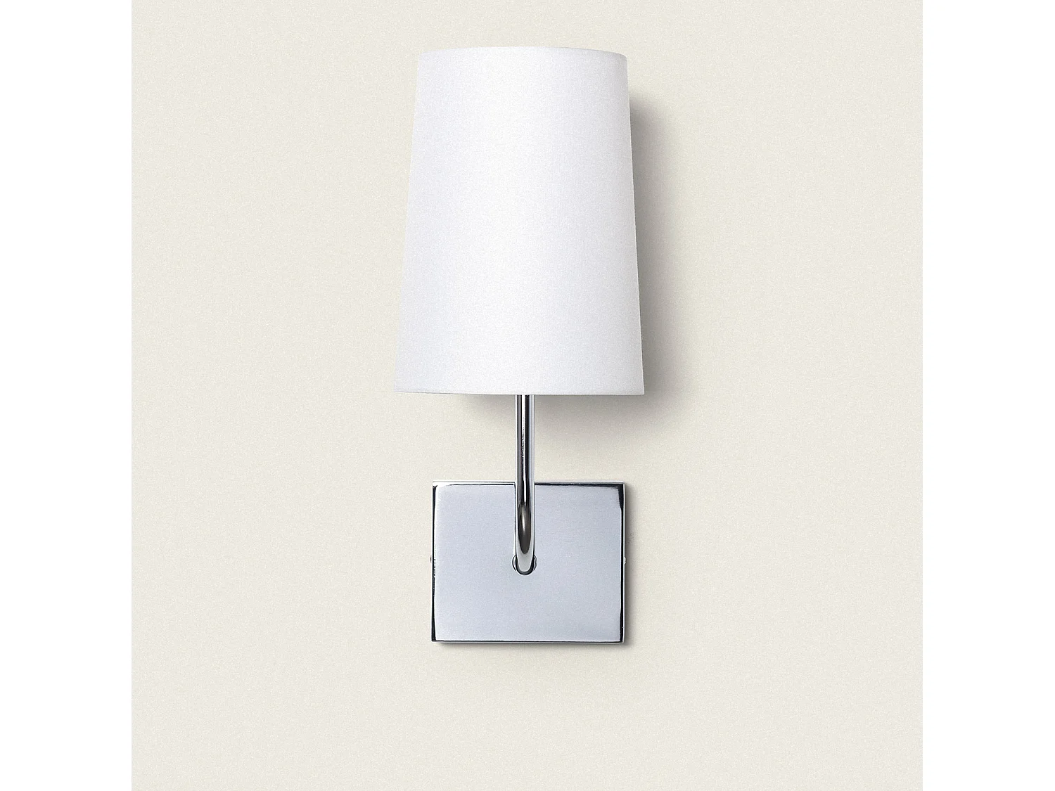 Lampe Murale Métal Silver-Wollen Conne