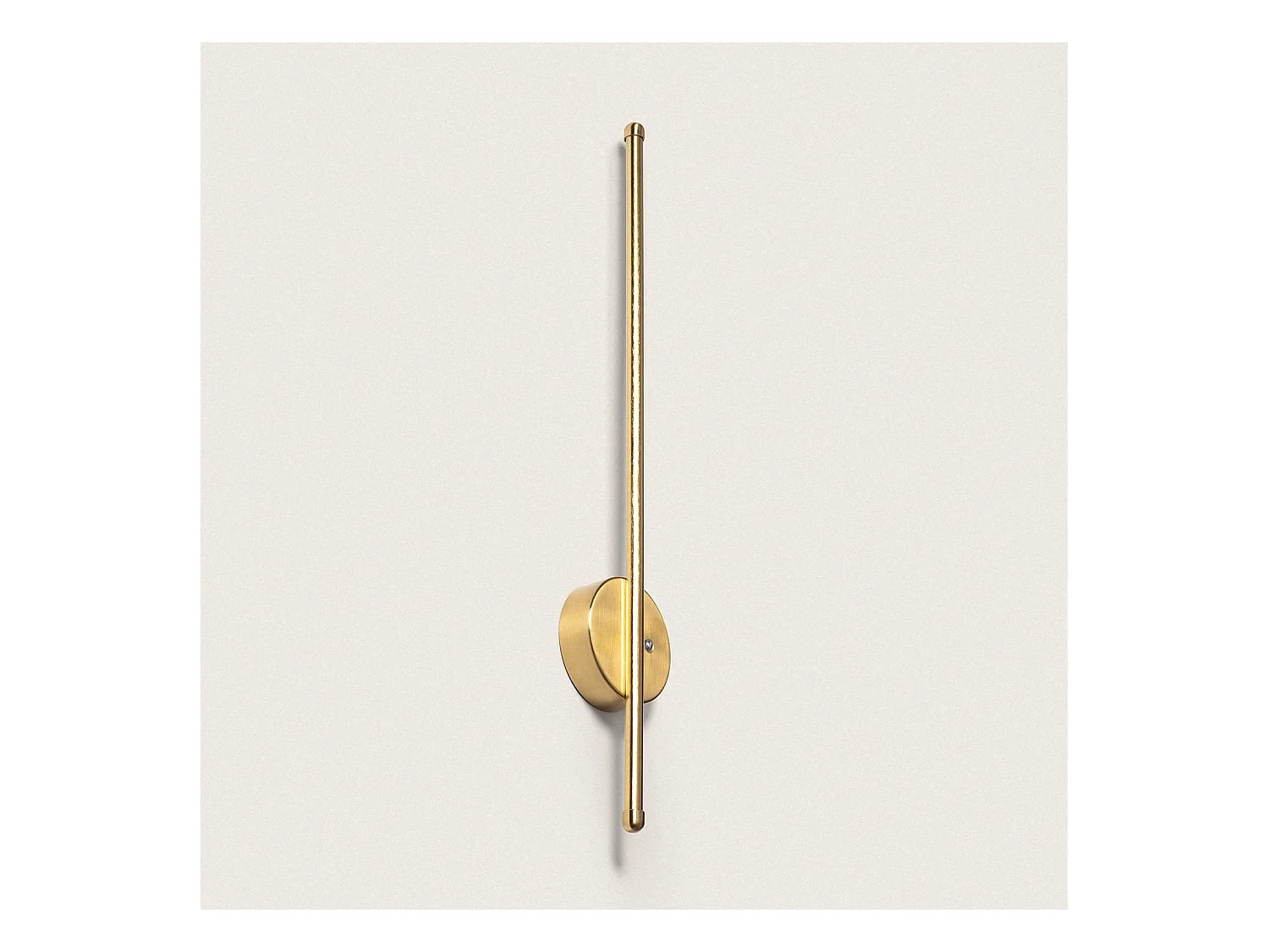 Applique da Parete Lineare LED Metallo con Batteria Ricaricabile USB Becca Oro