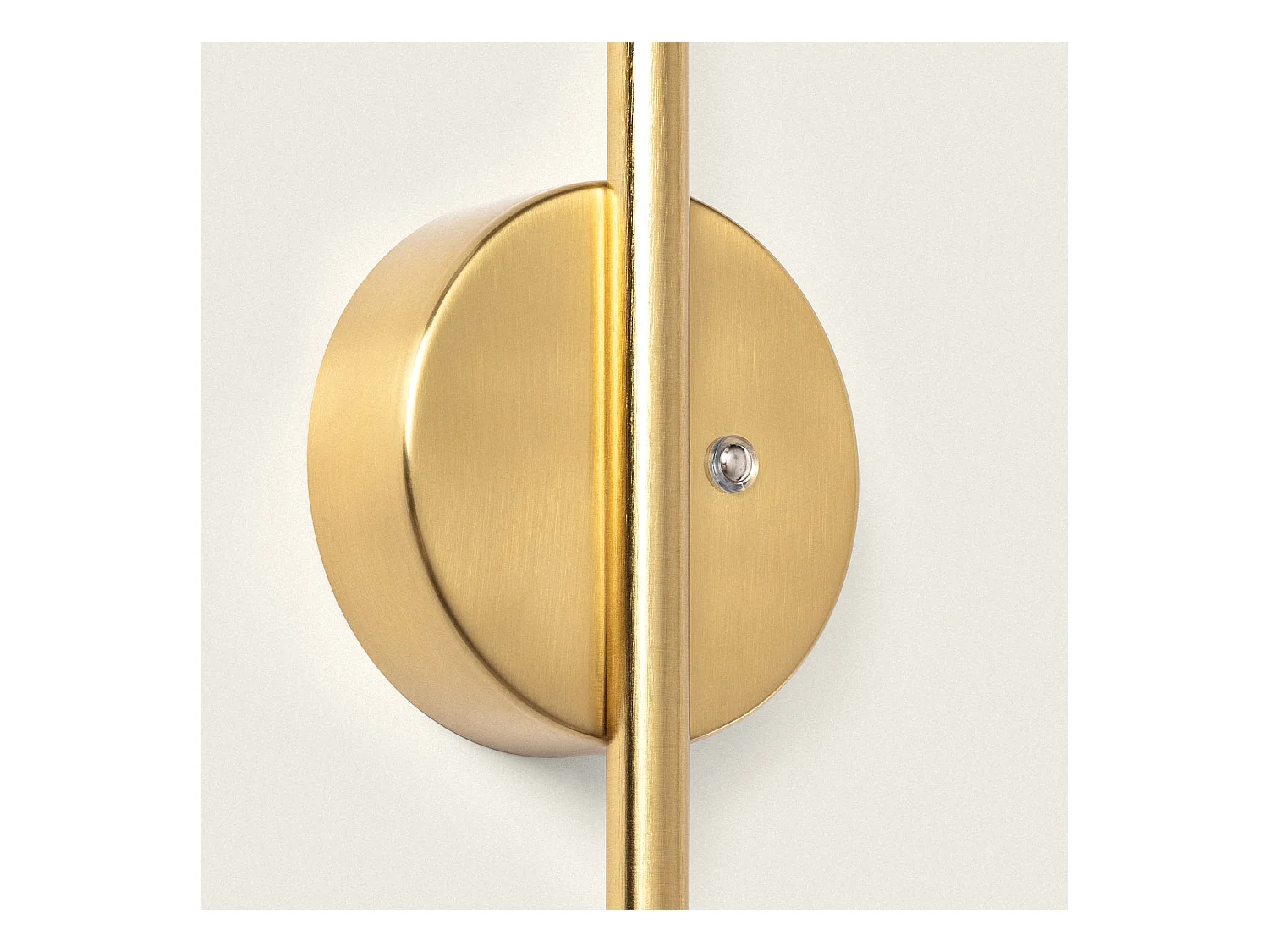 Applique da Parete Lineare LED Metallo con Batteria Ricaricabile USB Becca Oro