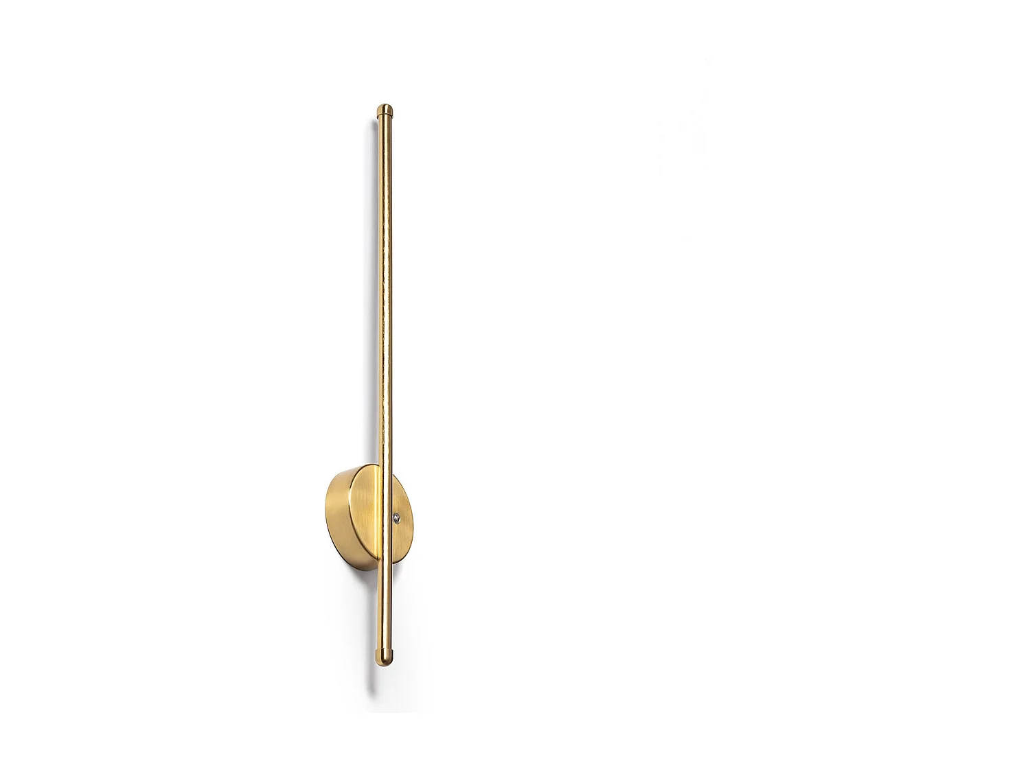 Applique da Parete Lineare LED Metallo con Batteria Ricaricabile USB Becca Oro