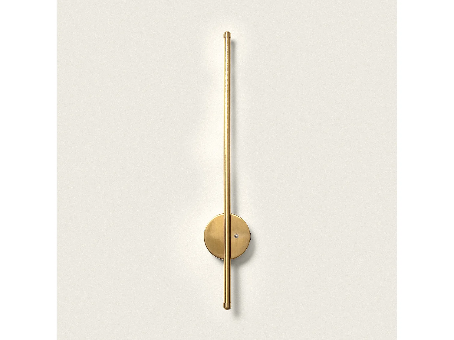 Applique da Parete Lineare LED Metallo con Batteria Ricaricabile USB Becca Oro