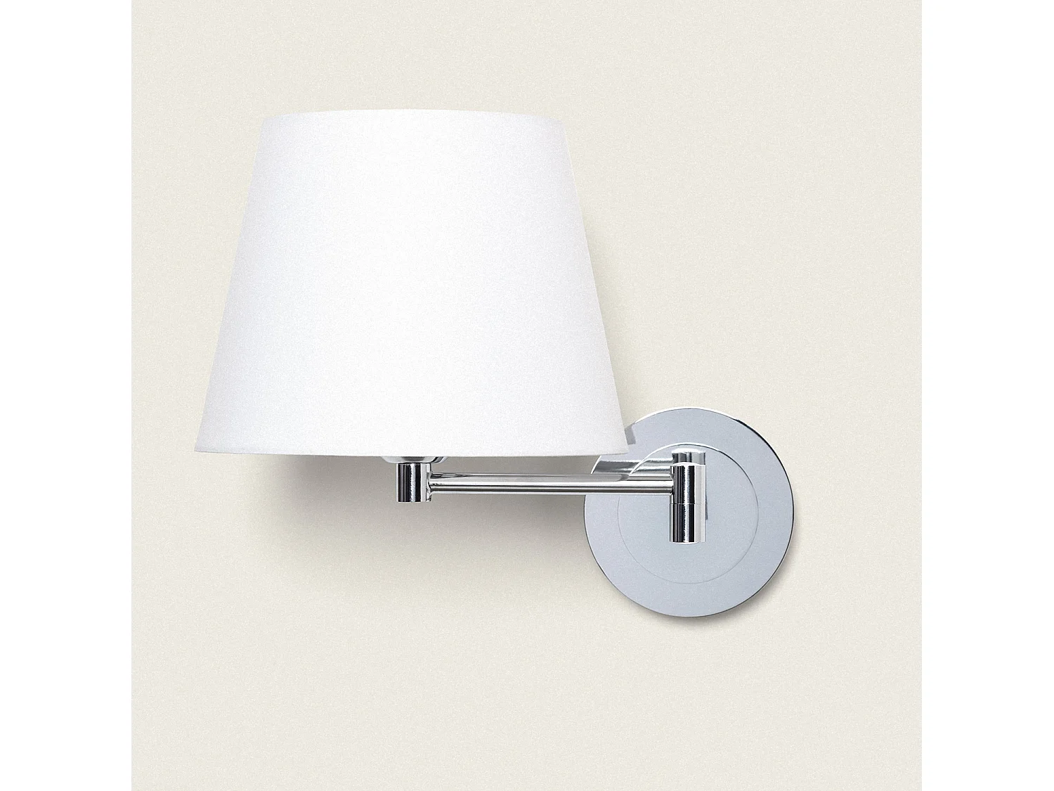 Lampada da Parete Metallo Snodabile Kanpi Conne Bianco