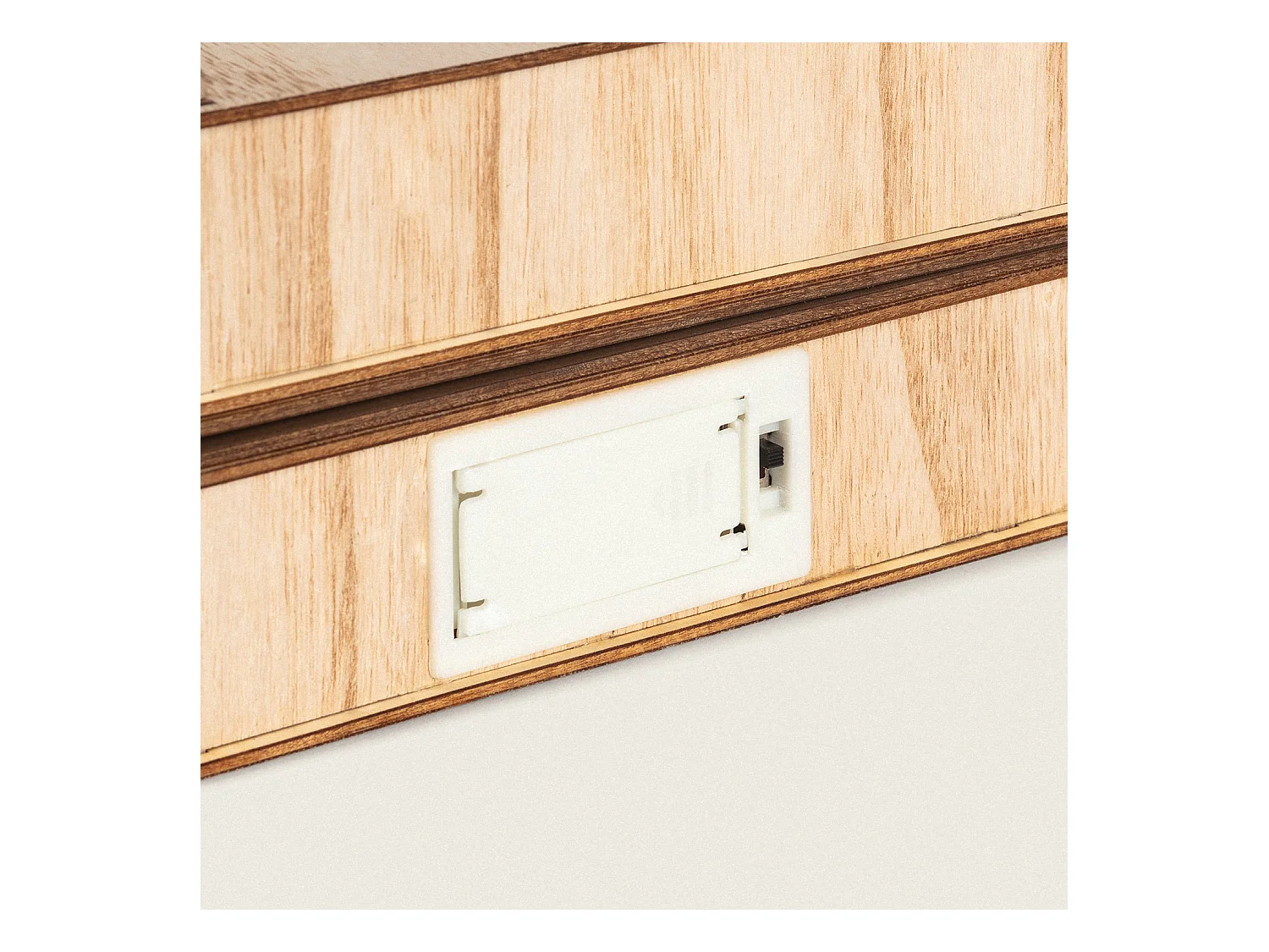 Calendario dell'Avvento LED con Batteria Joulud Naturale