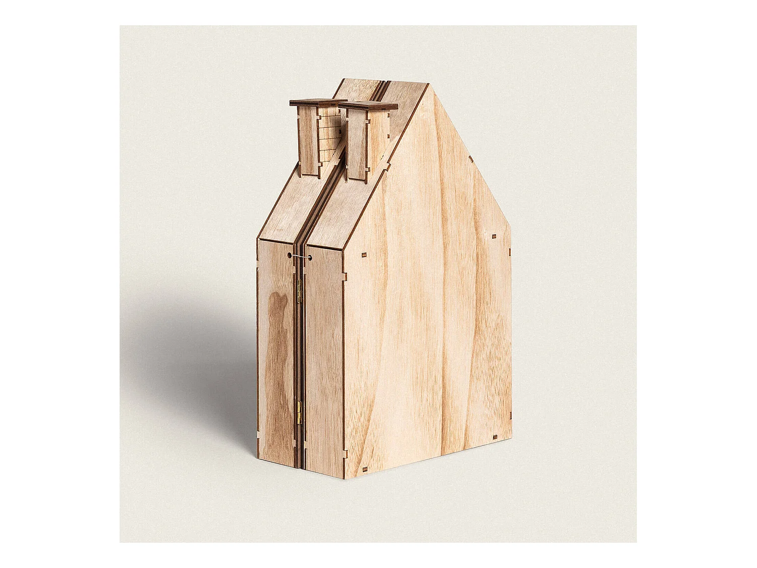 Calendario dell'Avvento LED con Batteria Joulud Naturale