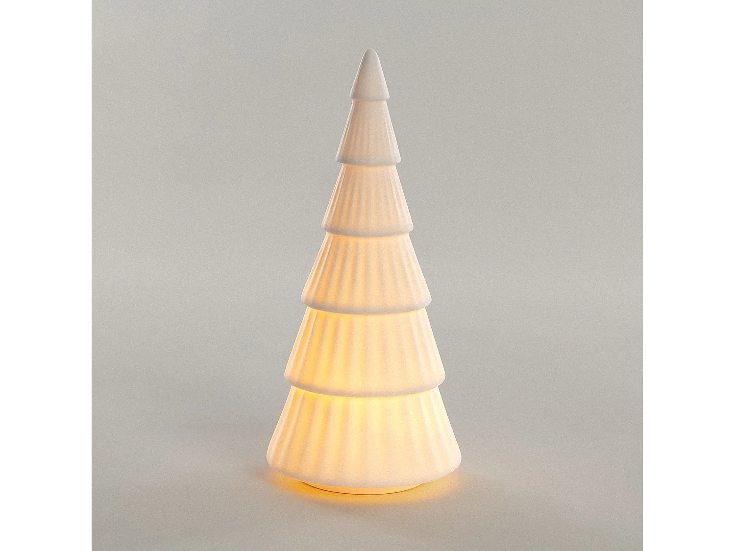 Árbol de Navidad LED con Batería Schnee Blanco