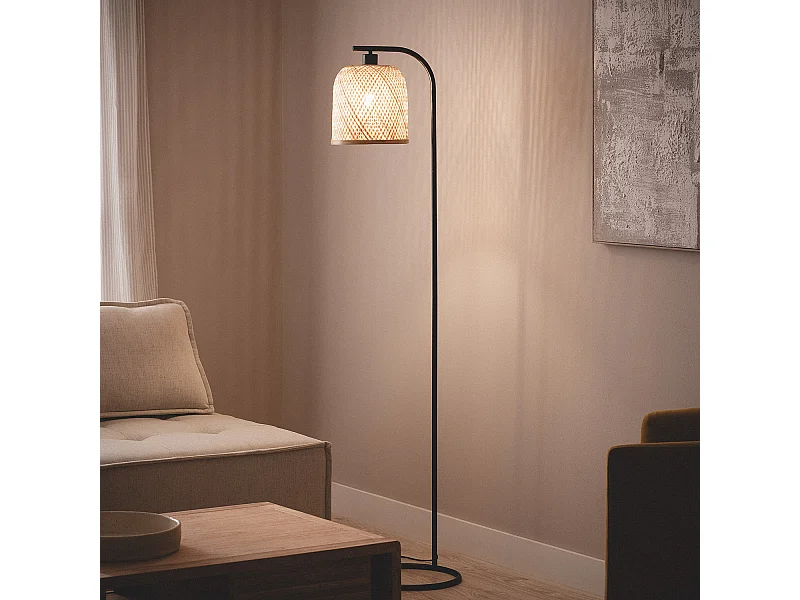 Lampadaire Bambou Adola Naturel