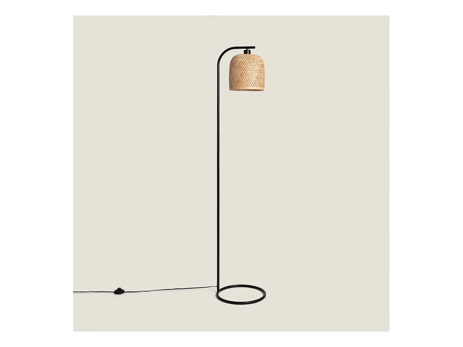 Lampadaire Bambou Adola Naturel