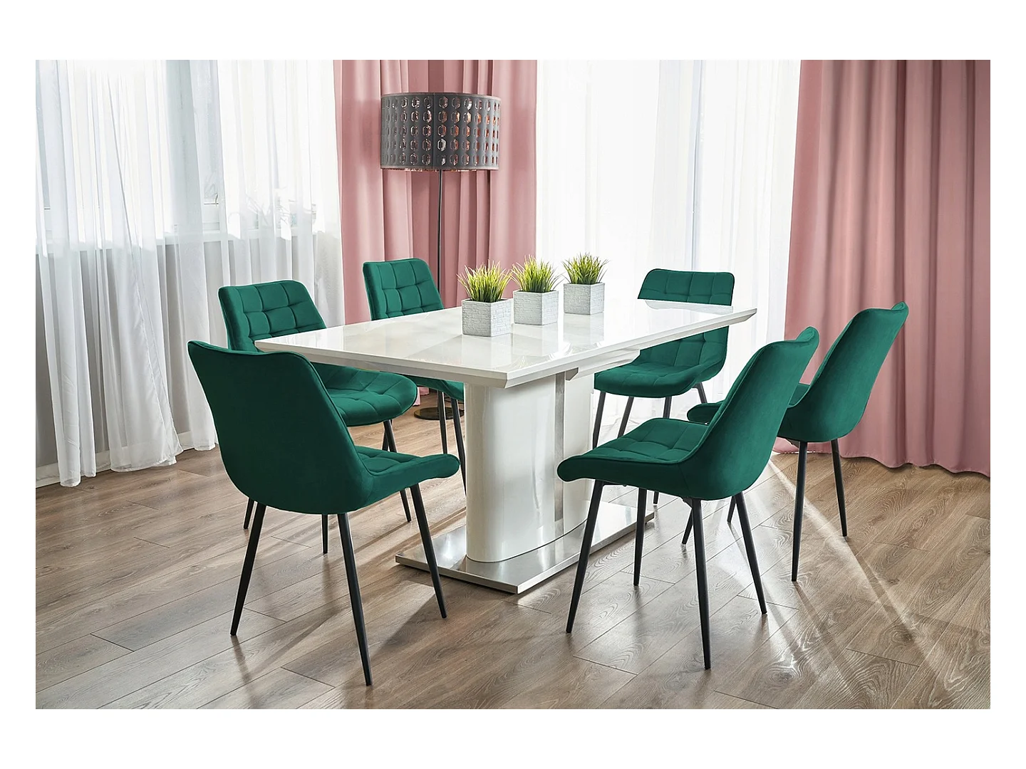 Chaise MISTY verte chaise