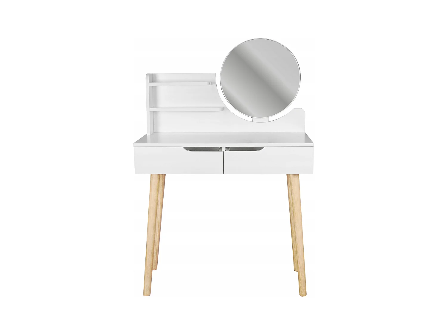 SCANDI cosmetic Coiffeuse scandinave avec miroir