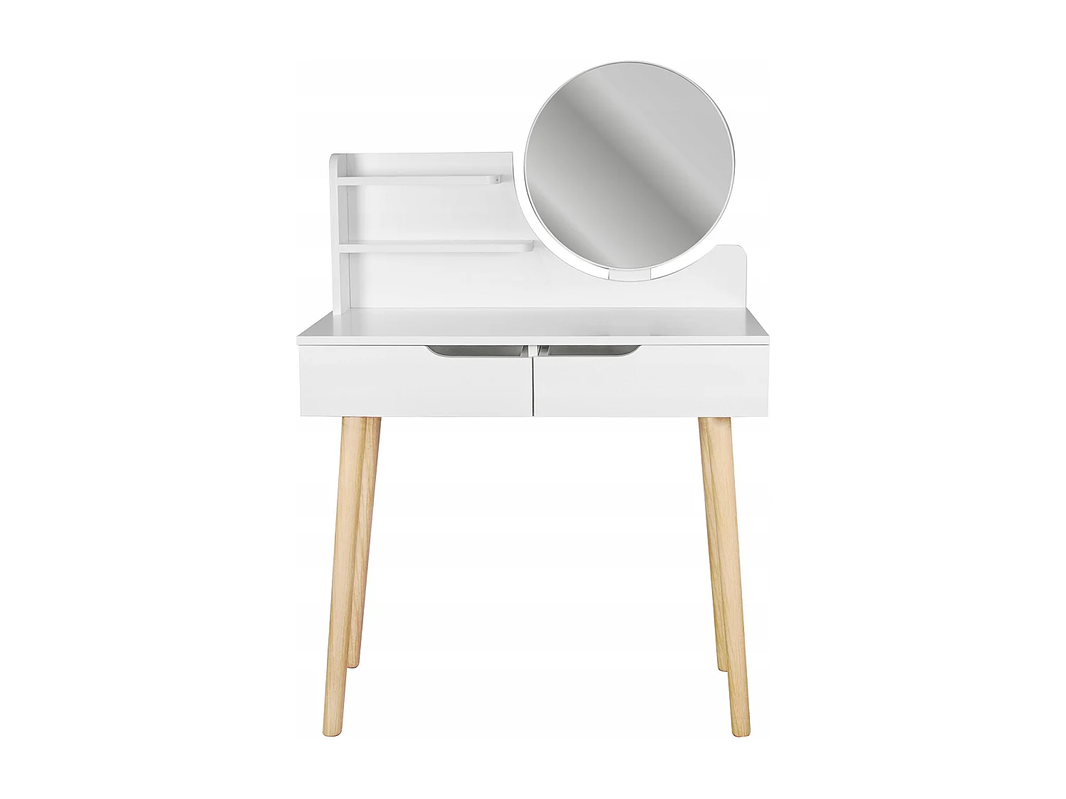 SCANDI cosmetic Coiffeuse scandinave avec miroir